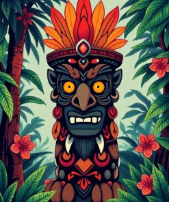 Jungle Sentinel Paint Numbers