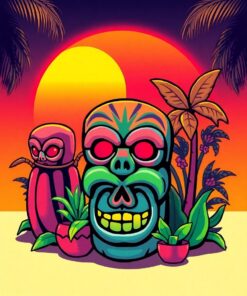 Vinyl Glow Paint Numbers