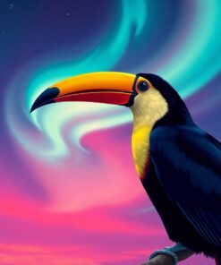 Aurora Skies Paint Numbers