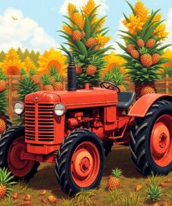 Pineapple Harvest Paint Numbers