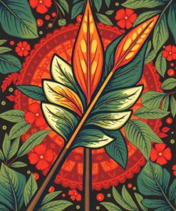 Monstera Spear Paint Numbers