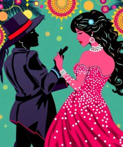 Rhinestone Dance Paint Numbers