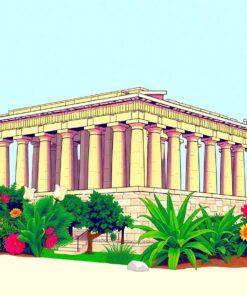 Acropolis Blooms Paint Numbers