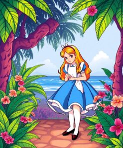 Alice Encounter Paint Numbers