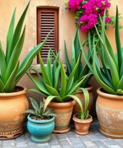 Aloe Pots Paint Numbers