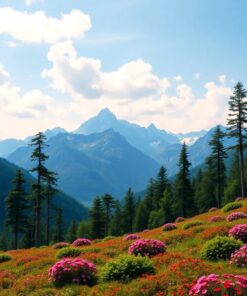 Alpine Moorland Paint Numbers