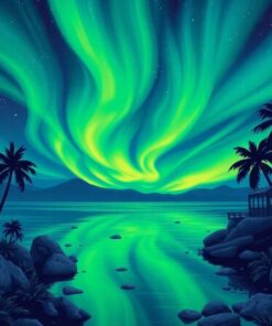 Aurora Watch Paint Numbers