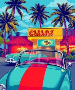 Auto Cinema Paint Numbers