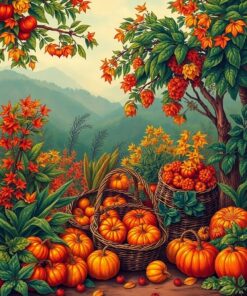 Autumn Harvest Paint Numbers