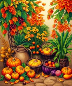 Autumn Harvest Paint Numbers