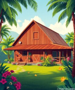 Barn Retreat Paint Numbers