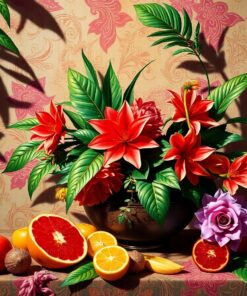 Baroque Shadows Paint Numbers