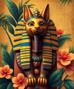 Bastet Idol Paint Numbers