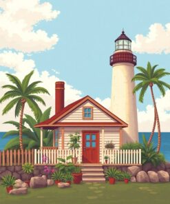 Bay Cottage Paint Numbers