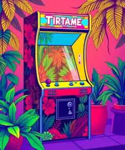 Cabinet Glow Paint Numbers