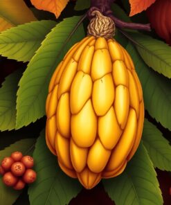 Cacao Pod Paint Numbers