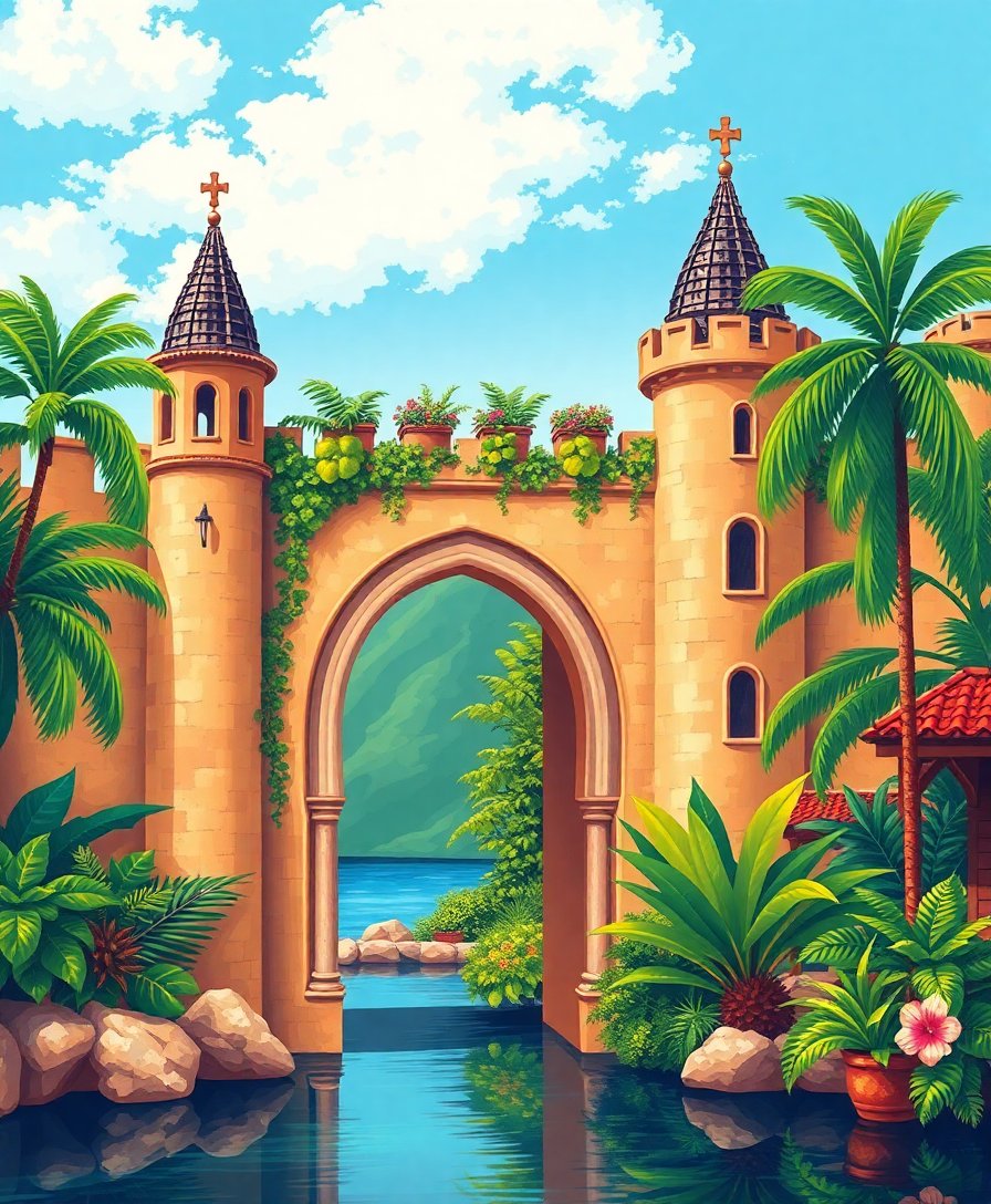 Castle Arch Paint Numbers Castle Arch Paint Numbers