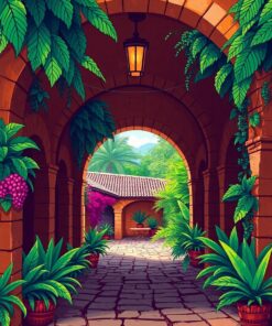 Cellar Arches Paint Numbers