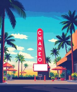 Cinema Shades Paint Numbers