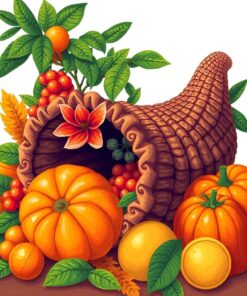 Citrus Horn Paint Numbers