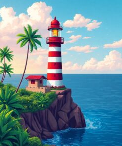 Cliff Beacon Paint Numbers