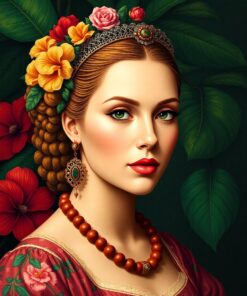 Court Lady Paint Numbers