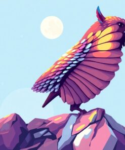 Tropical Courtier Paint Numbers