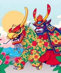 Vintage Tropical Daimyo March Paint By Numbers