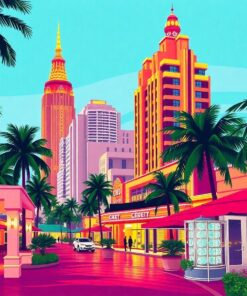 Deco Promenade Paint Numbers