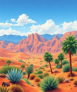 Desert Mirage Paint Numbers