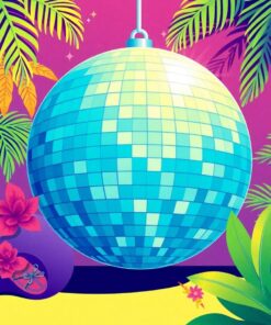 Disco Ball Paint Numbers