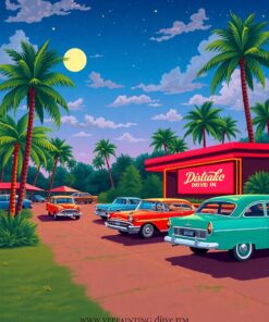 Tropical Drive Paint Numbers