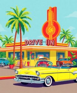 Tropical Drive Paint Numbers