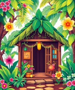 Fairy Shelter Paint Numbers