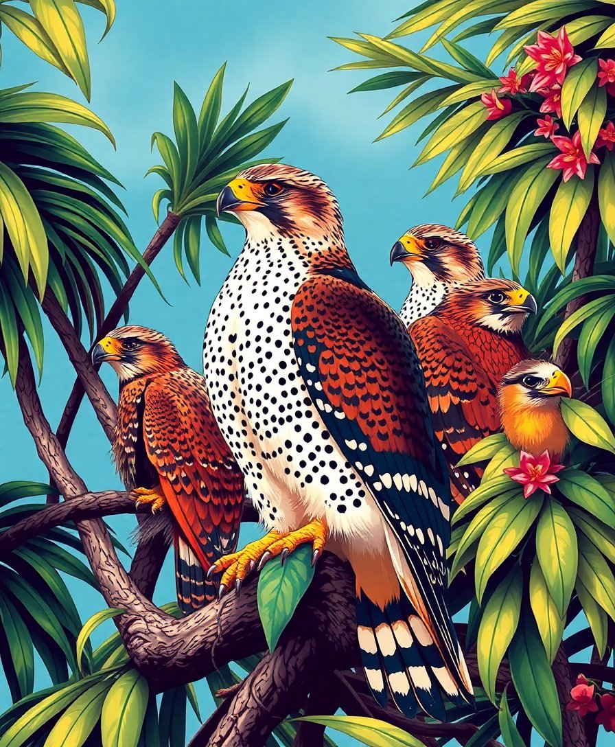 Falcon Roost Paint Numbers Falcon Roost Paint Numbers