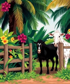 Fence Line Paint Numbers