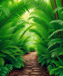 Fern Path Paint Numbers