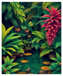 Fern Pool Paint Numbers