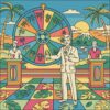 Vintage Tropical Game Show Paint By Numbers