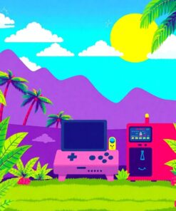 Gaming Screen Paint Numbers