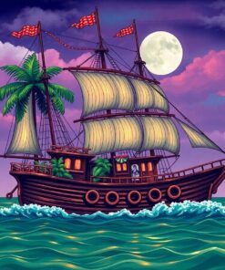 Ghost Ship Paint Numbers