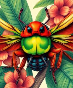 Tropical Goliath Paint Numbers