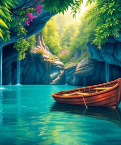 Grotto Skiff Paint Numbers