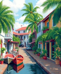 Harbor Alley Paint Numbers