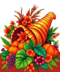 Harvest Horn Paint Numbers