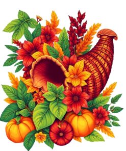 Harvest Horn Paint Numbers