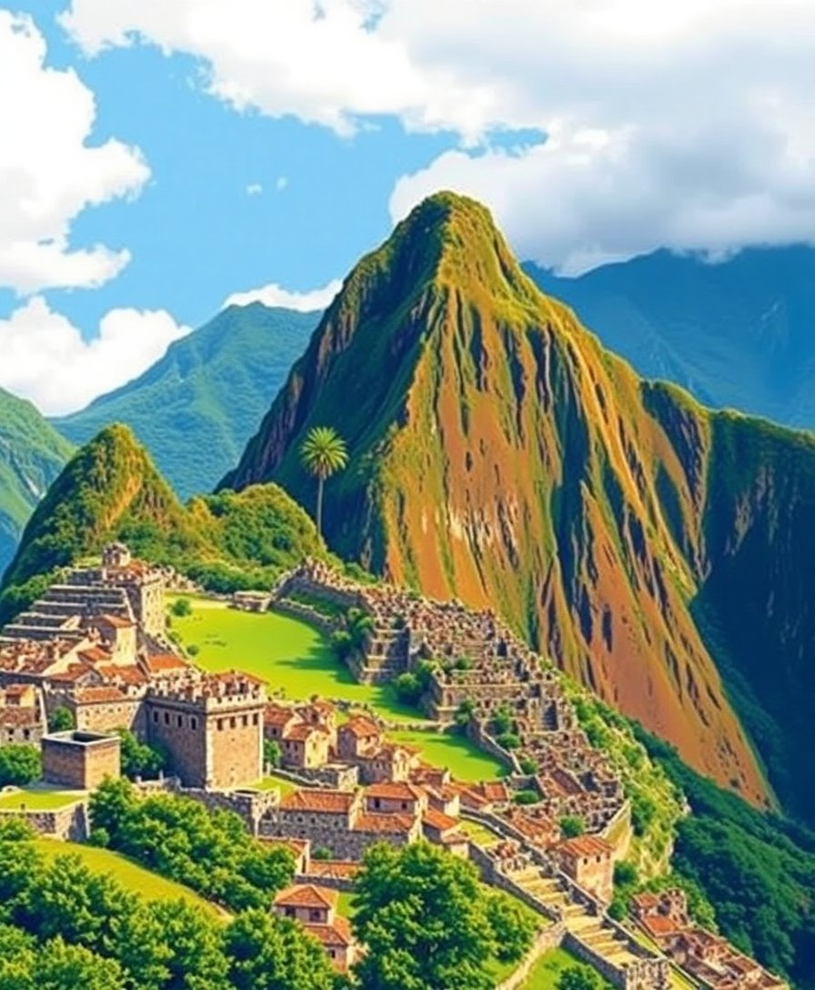 Inca Peak Paint Numbers Inca Peak Paint Numbers