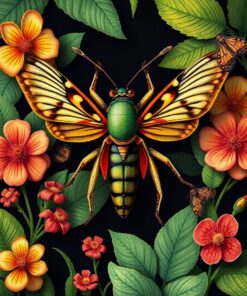 Insect Gallery Paint Numbers