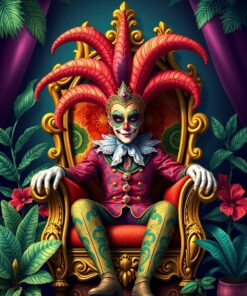 Jester Throne Paint Numbers