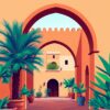 Kasbah Arch Paint Numbers